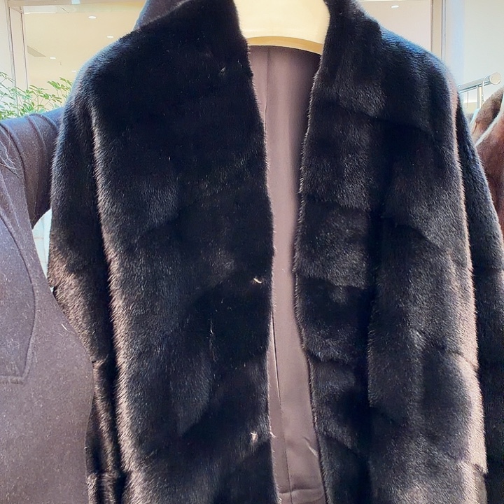 水貂皮进口貂皮大衣
