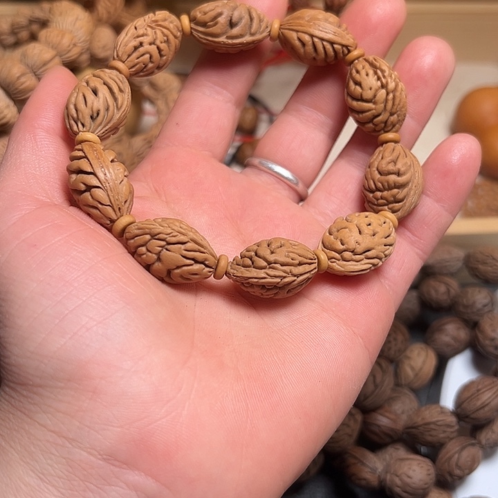 欧***阳桃核吊坠正宗桃核手串