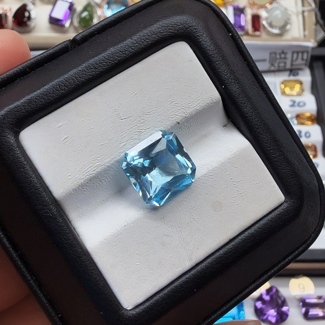 托帕石裸石双十二福利精美蕾迪恩切卡11毫米