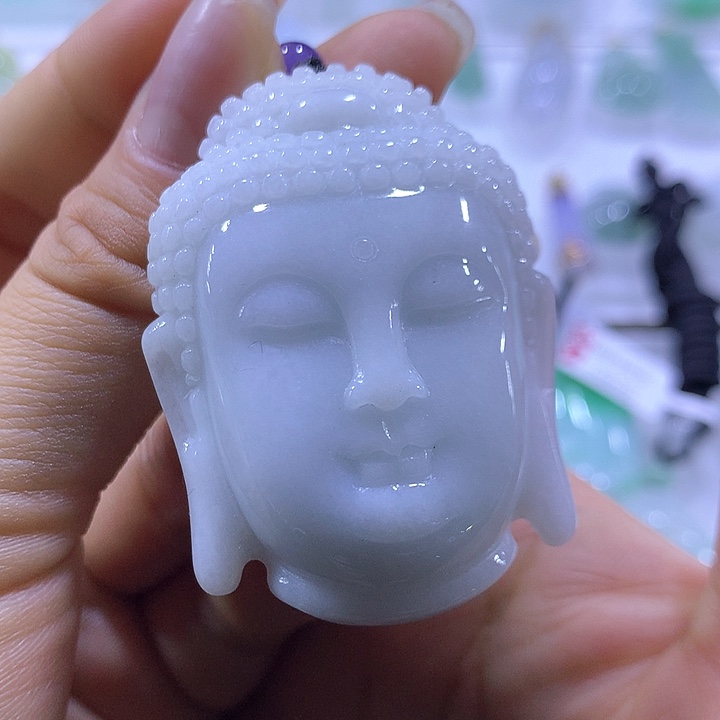 翡翠颈饰未镶嵌天然翡翠A货吊坠