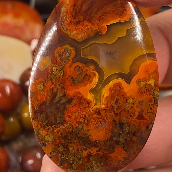 许***产玛瑙/玉髓合金颈饰