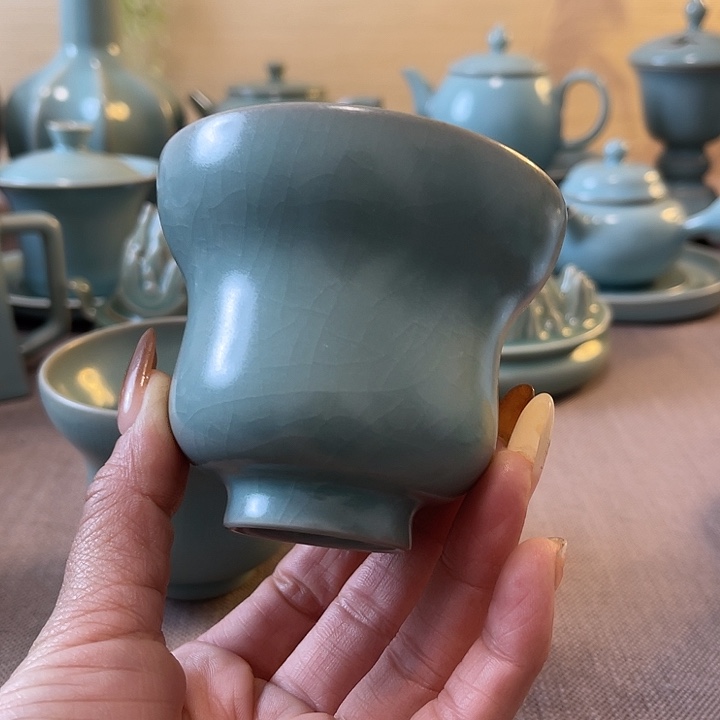 瓷片葫芦杯一一一一一