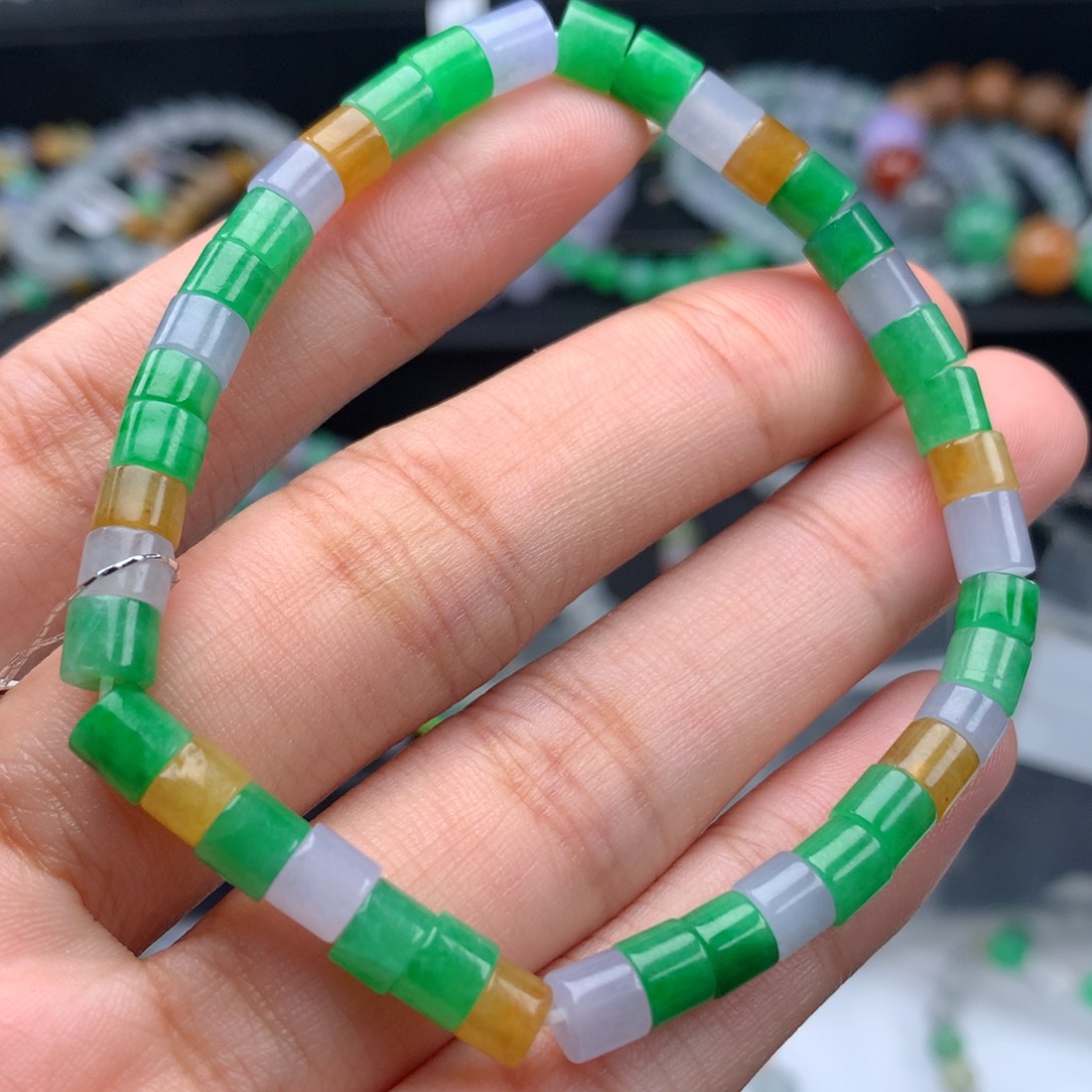 翡翠手链未镶嵌‼️新品‼️