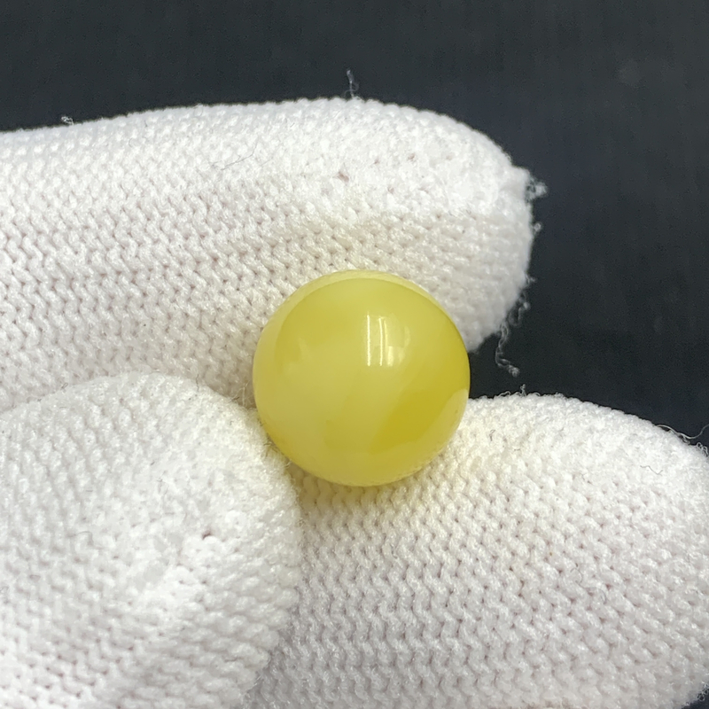 X1190保真原矿俄料尺寸11mm蜜蜡单颗圆珠单珠隔珠配饰微瑕放漏