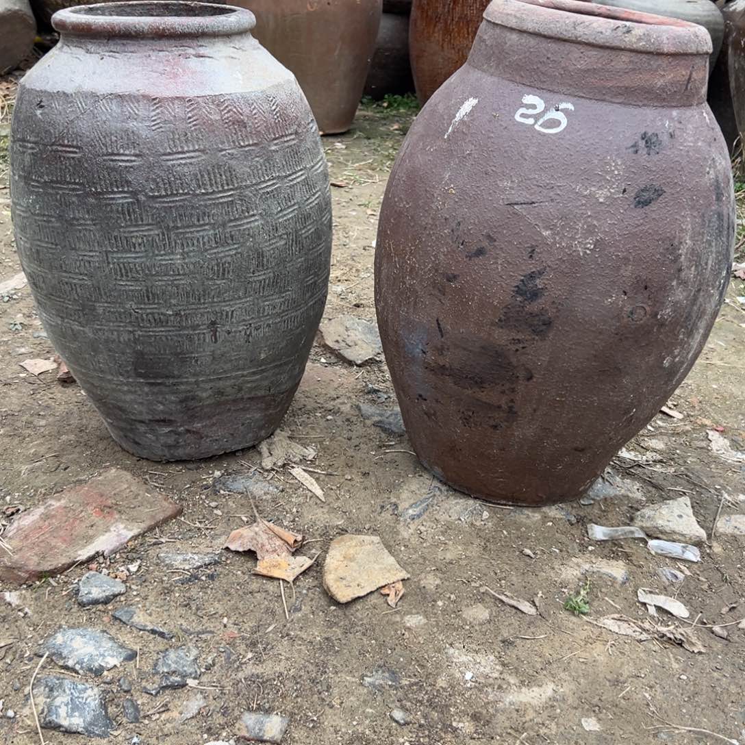 源***溪陶瓷种花打孔一物一拍到付