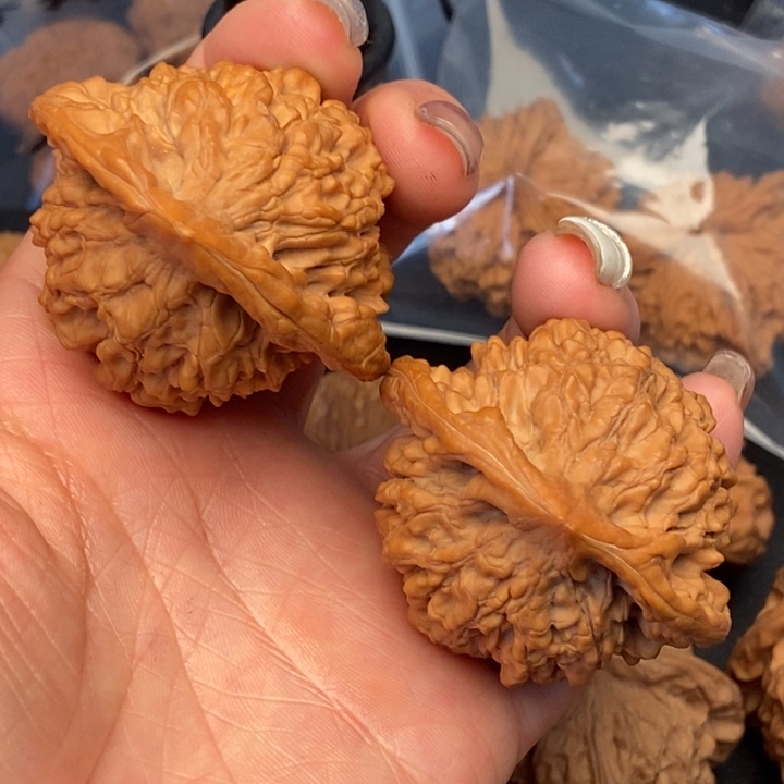 山***山文玩核桃把件官帽