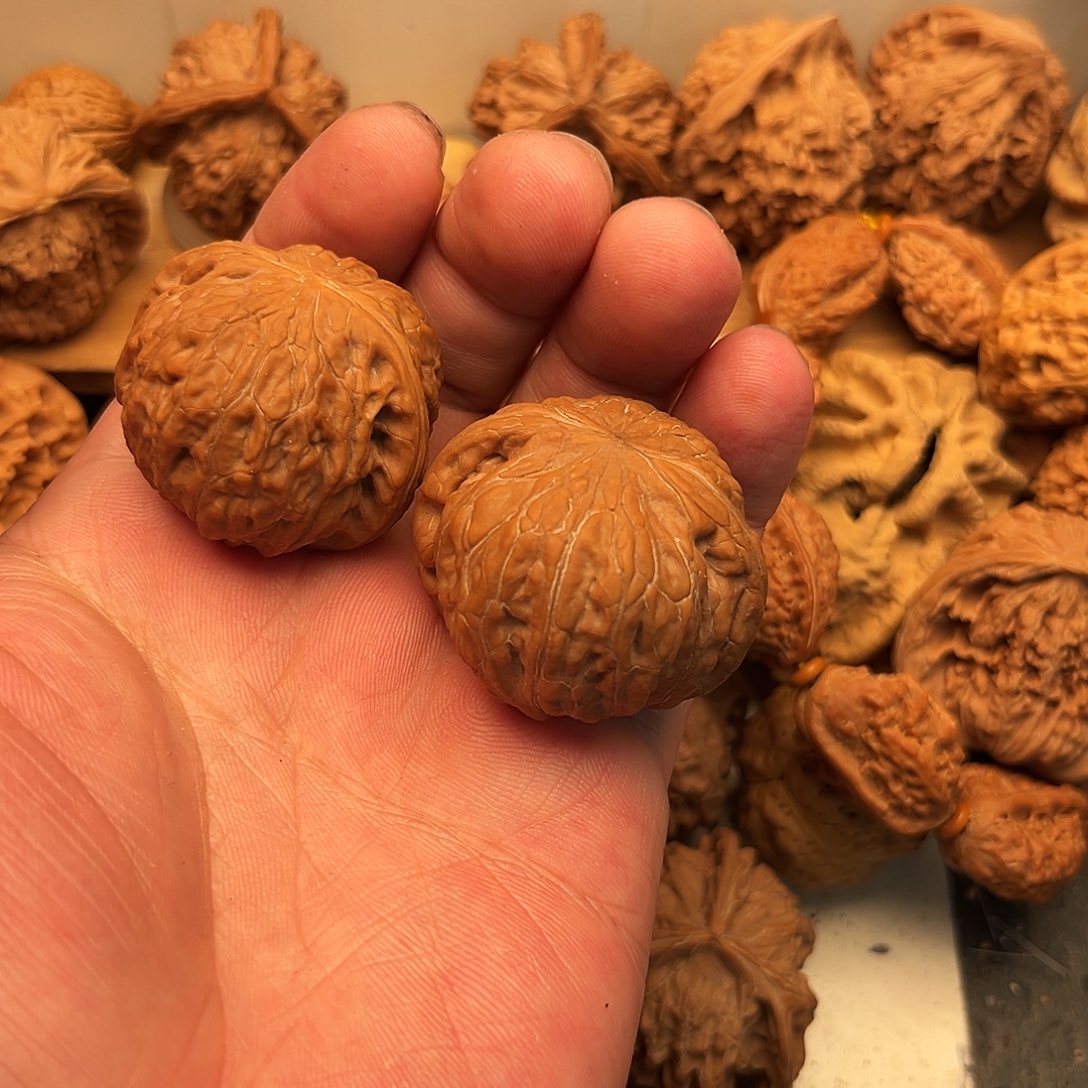 足***8吊坠文玩核桃铁锤