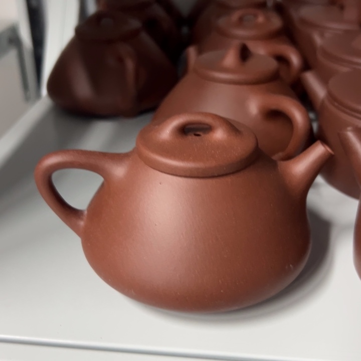 紫砂茶案紫泥子冶150cc