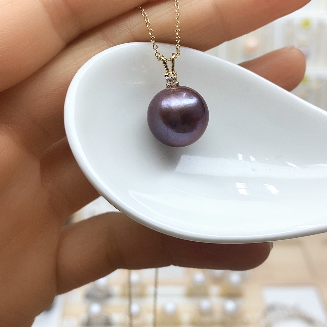 淡水珍珠颈饰合金