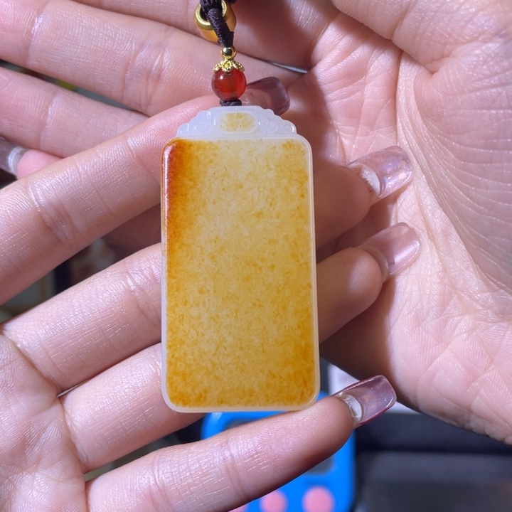 和田玉挂件未镶嵌仙*