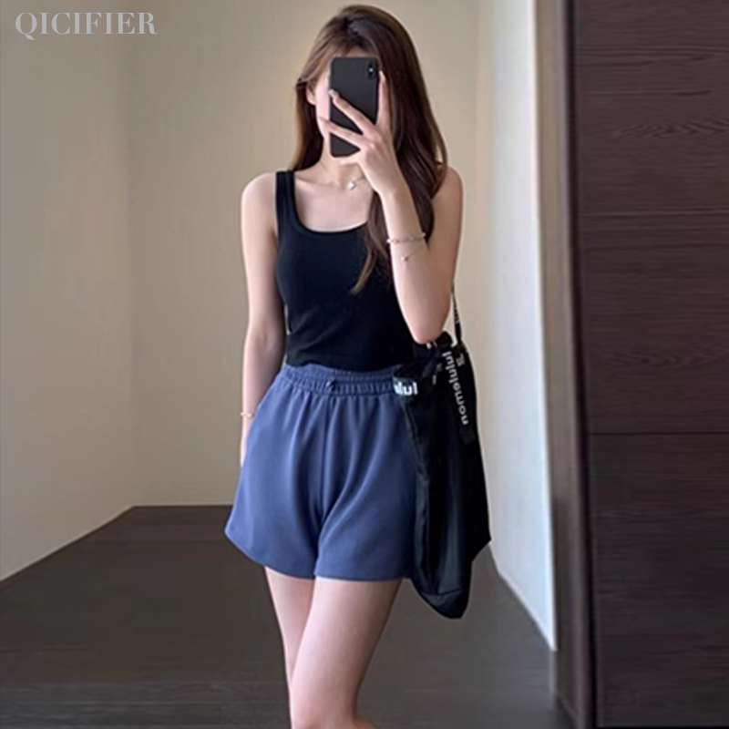 海蓝  白  空气神裤 运动宽松短裤 2864