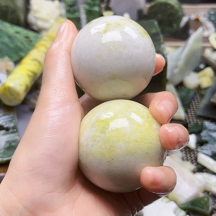 和田玉珠宝半成品未镶嵌