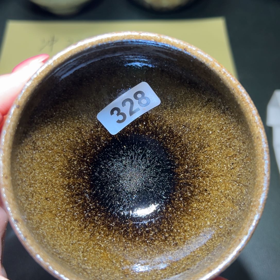 茶盏全手工原矿原釉建盏