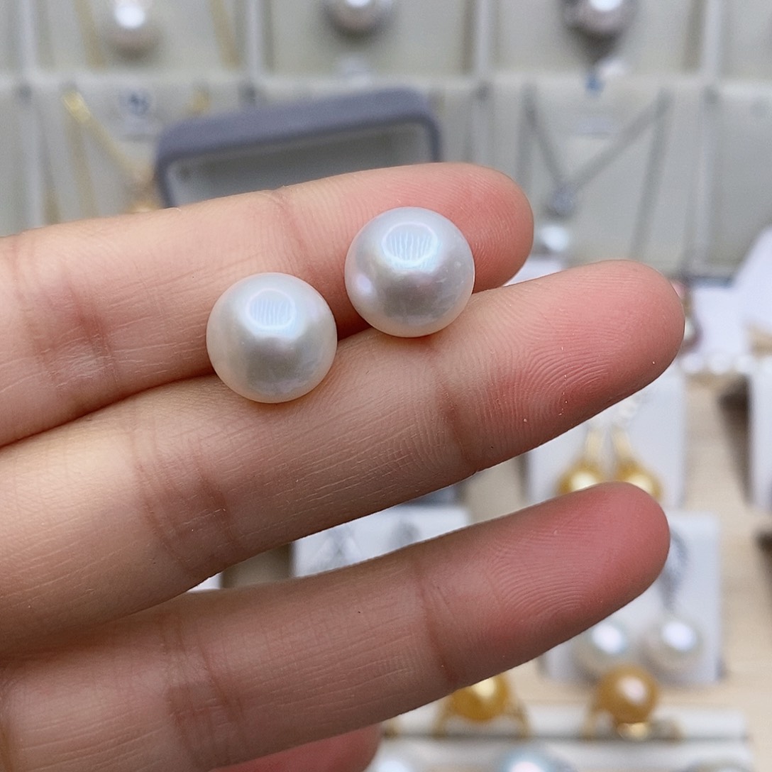 淡水珍珠颈饰银S925镶嵌