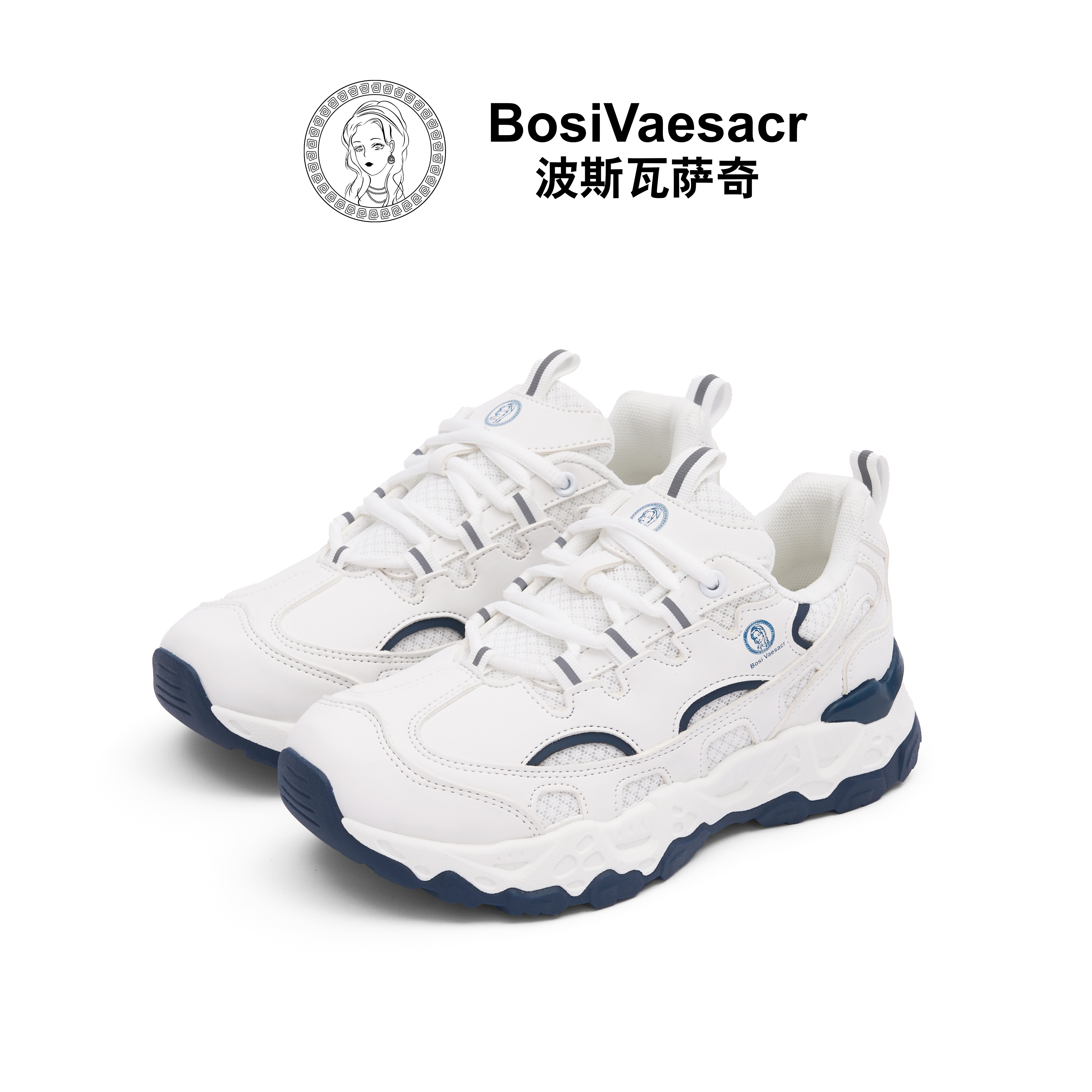 2025秋季新款Bosi Vaesacr波斯瓦萨奇时尚百搭运动休闲鞋