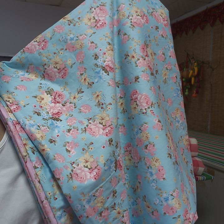 棉花田园风大被罩