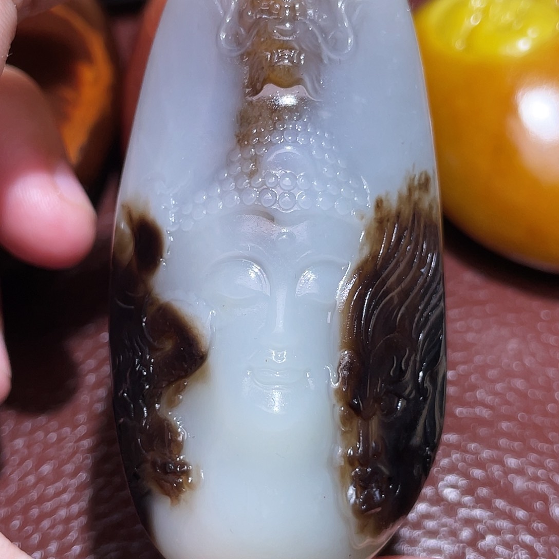 和田玉未镶嵌颈饰随*