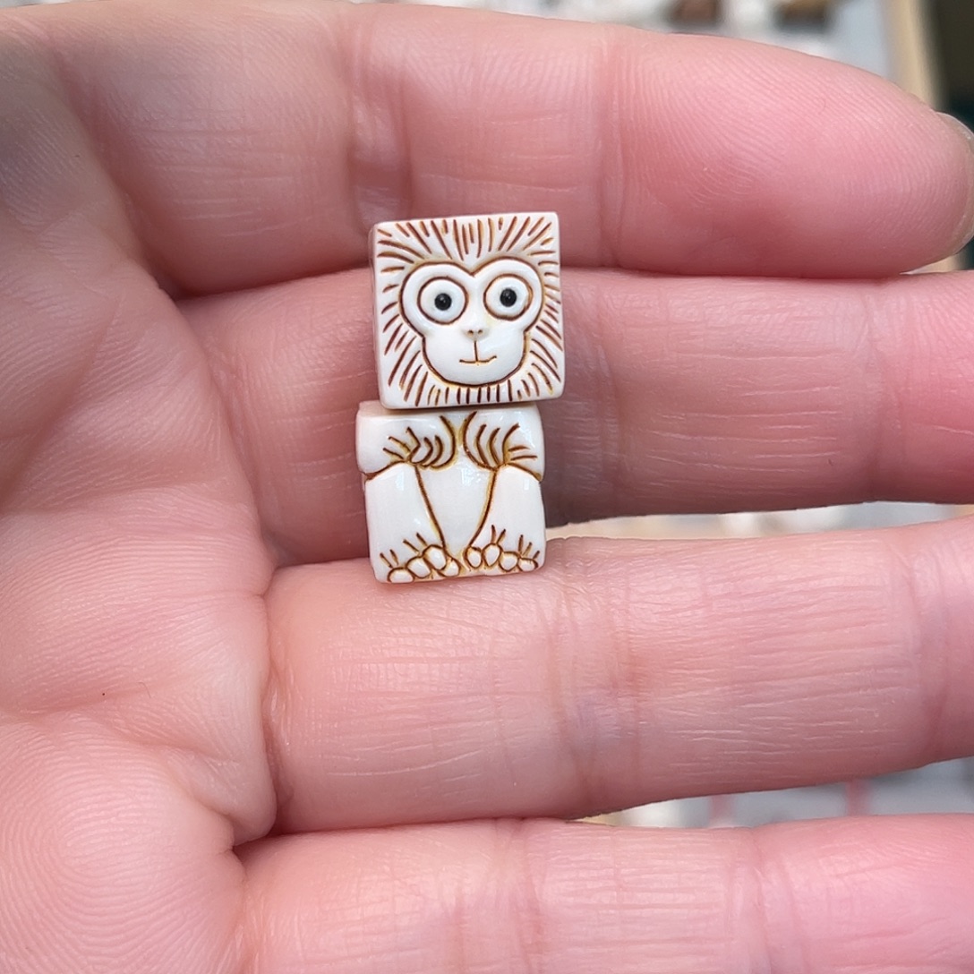 猛犸象牙手串/手链/手镯魔方猴