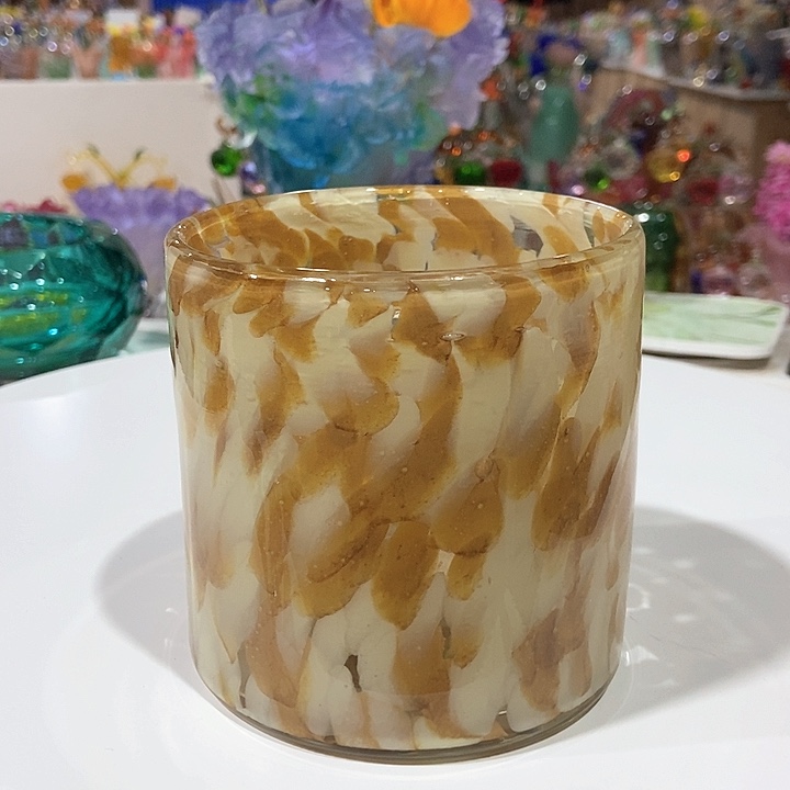 琉璃琉璃花瓶高10口10