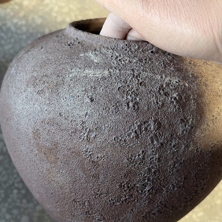 咖色小号高18口径10