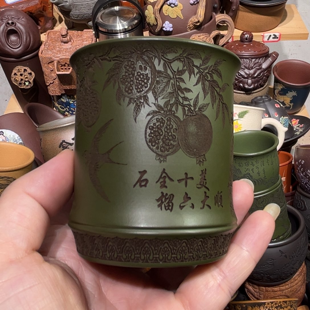 茶杯紫砂宜兴紫砂主人杯