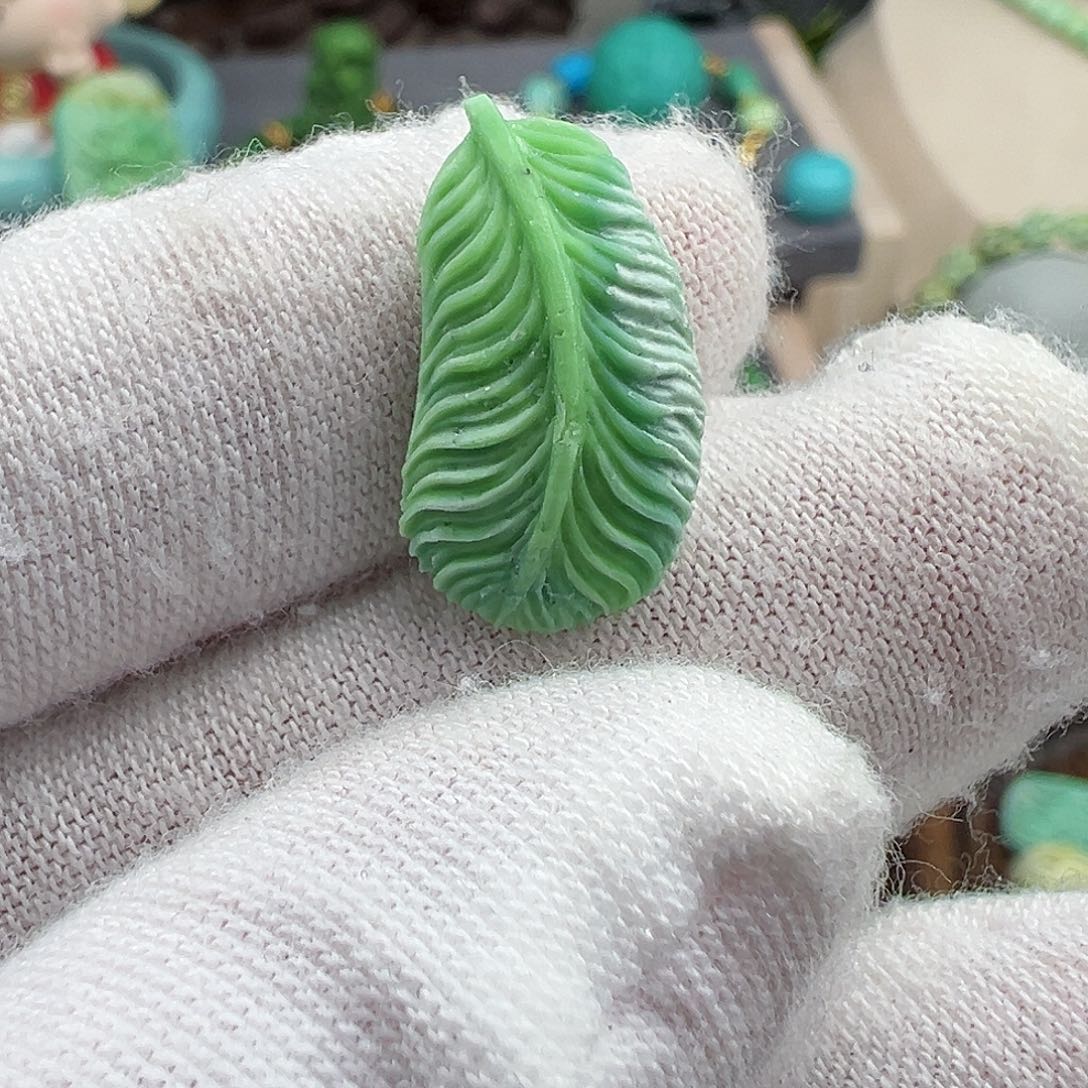 绿松石菜籽黄绿松石Z未镶嵌