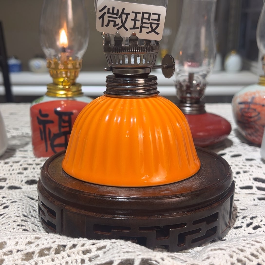 摆件景德镇陶瓷香薰灯