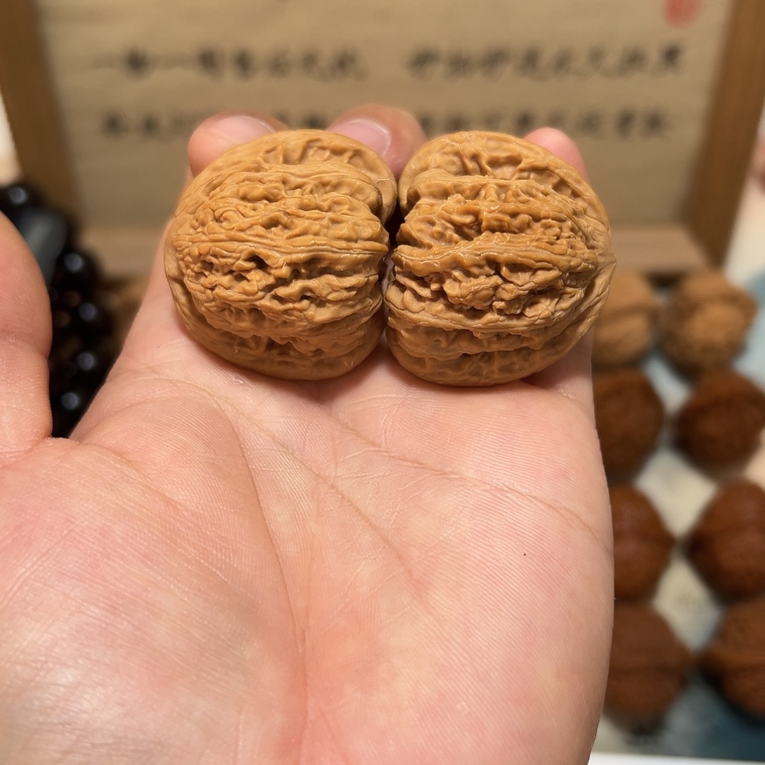 35号文玩核桃39尺承德蜜纹