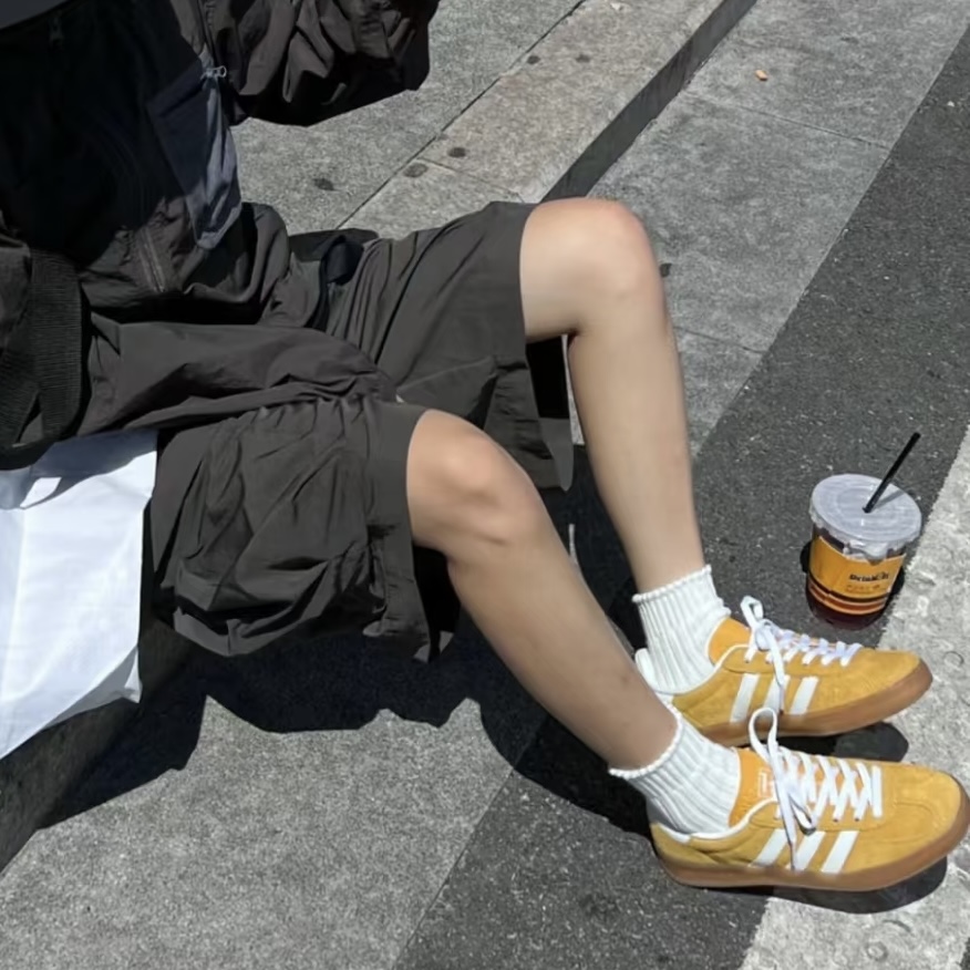 【美专属】德训鞋2025新款春夏复古平底女休闲情侣板鞋百搭潮流