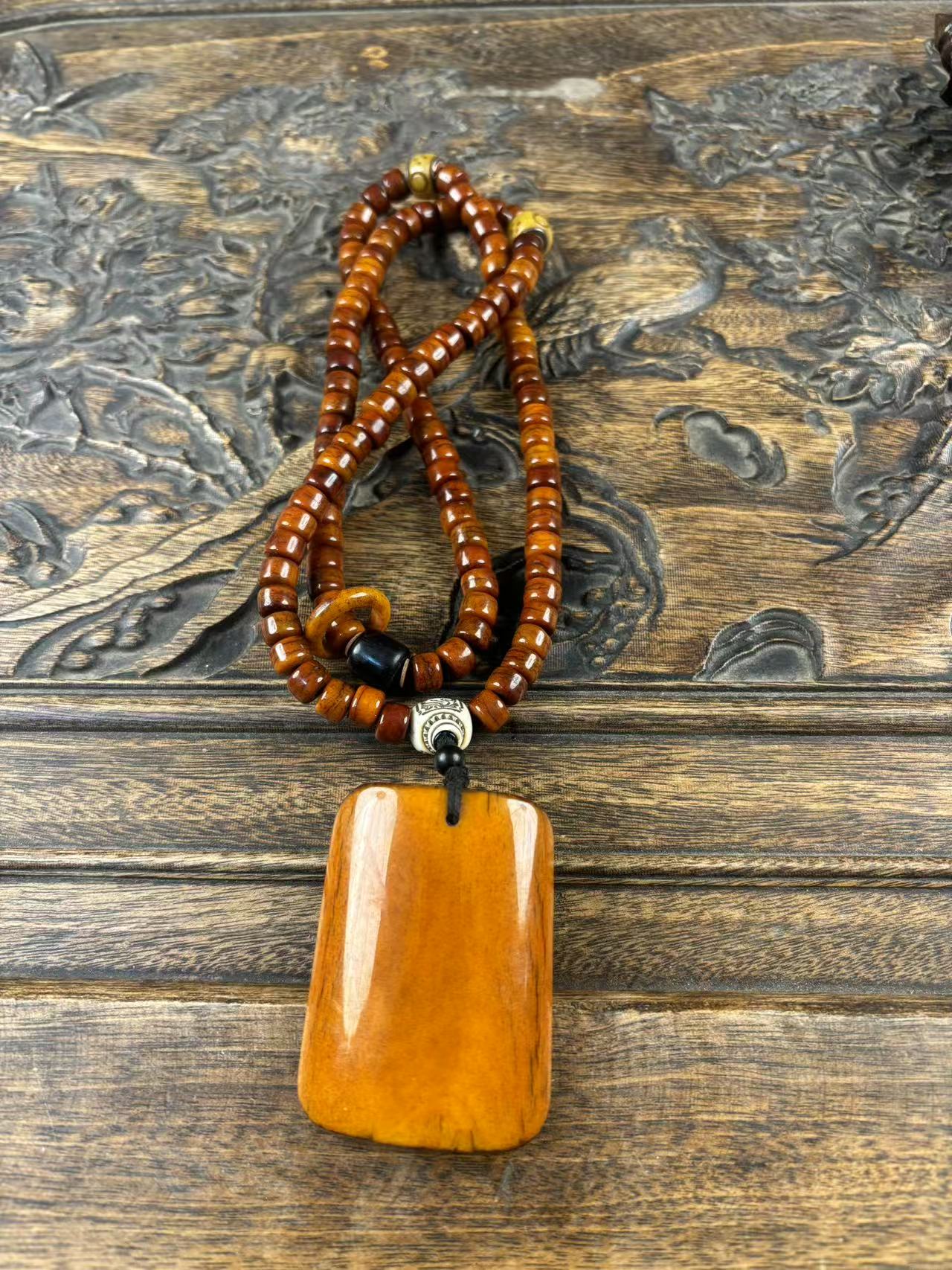 大猫项链吊牌滴血莲花菩提