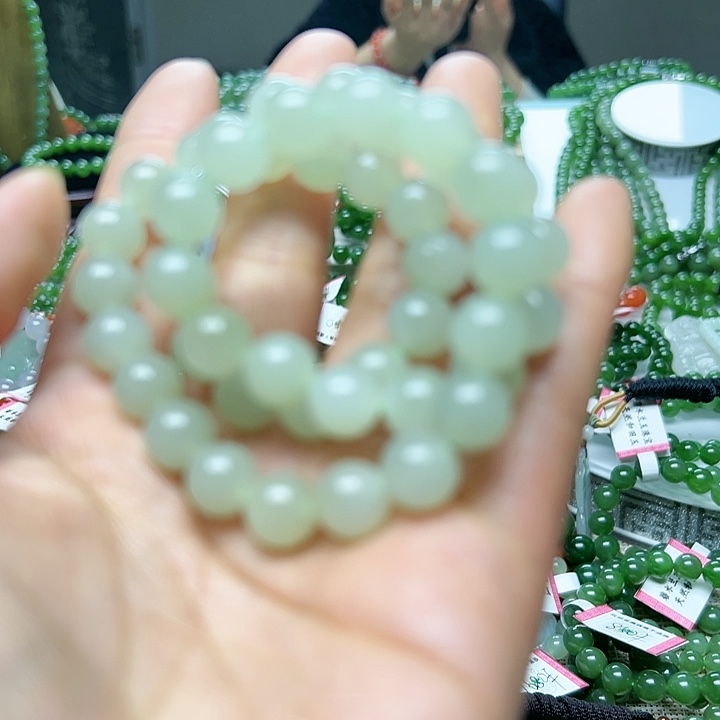 和田玉手链未镶嵌