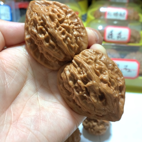 吊坠文玩核桃原桩大红袍