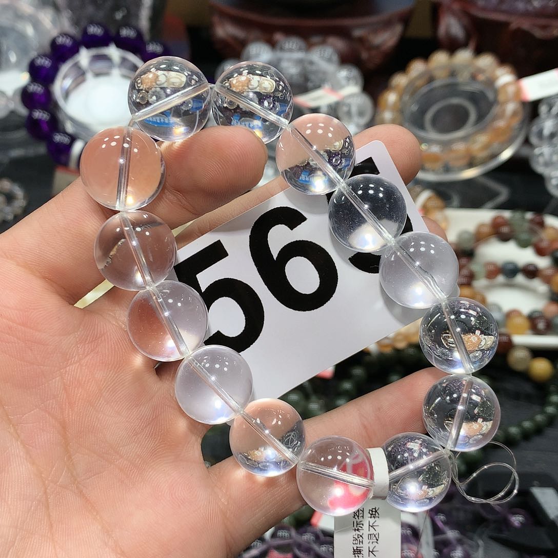 水晶手链未镶嵌天然