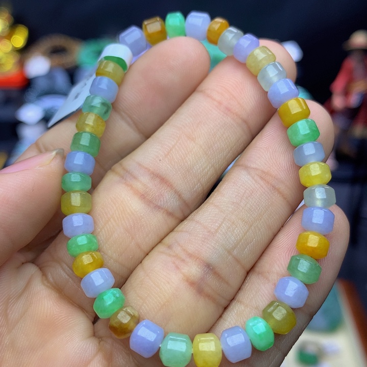 翡翠手链未镶嵌翡翠 5.5 