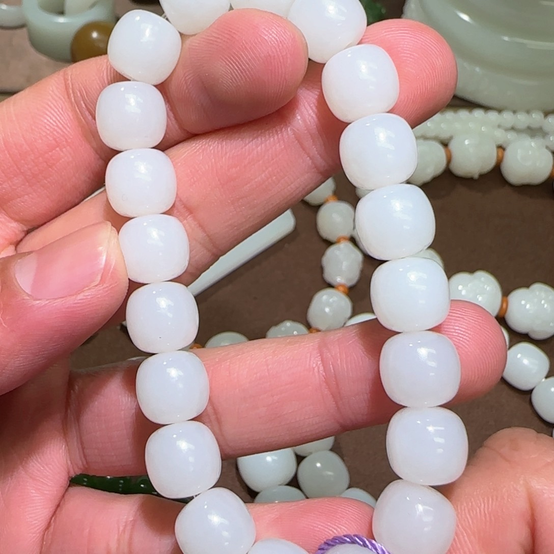 和田玉手链未镶嵌