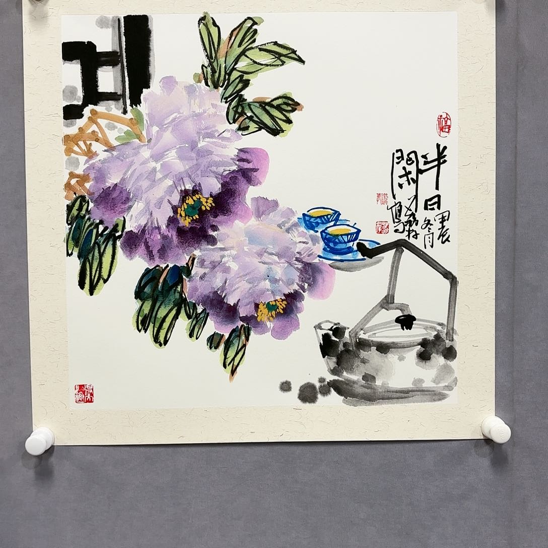 国画国画纯手绘作品请放心去藏