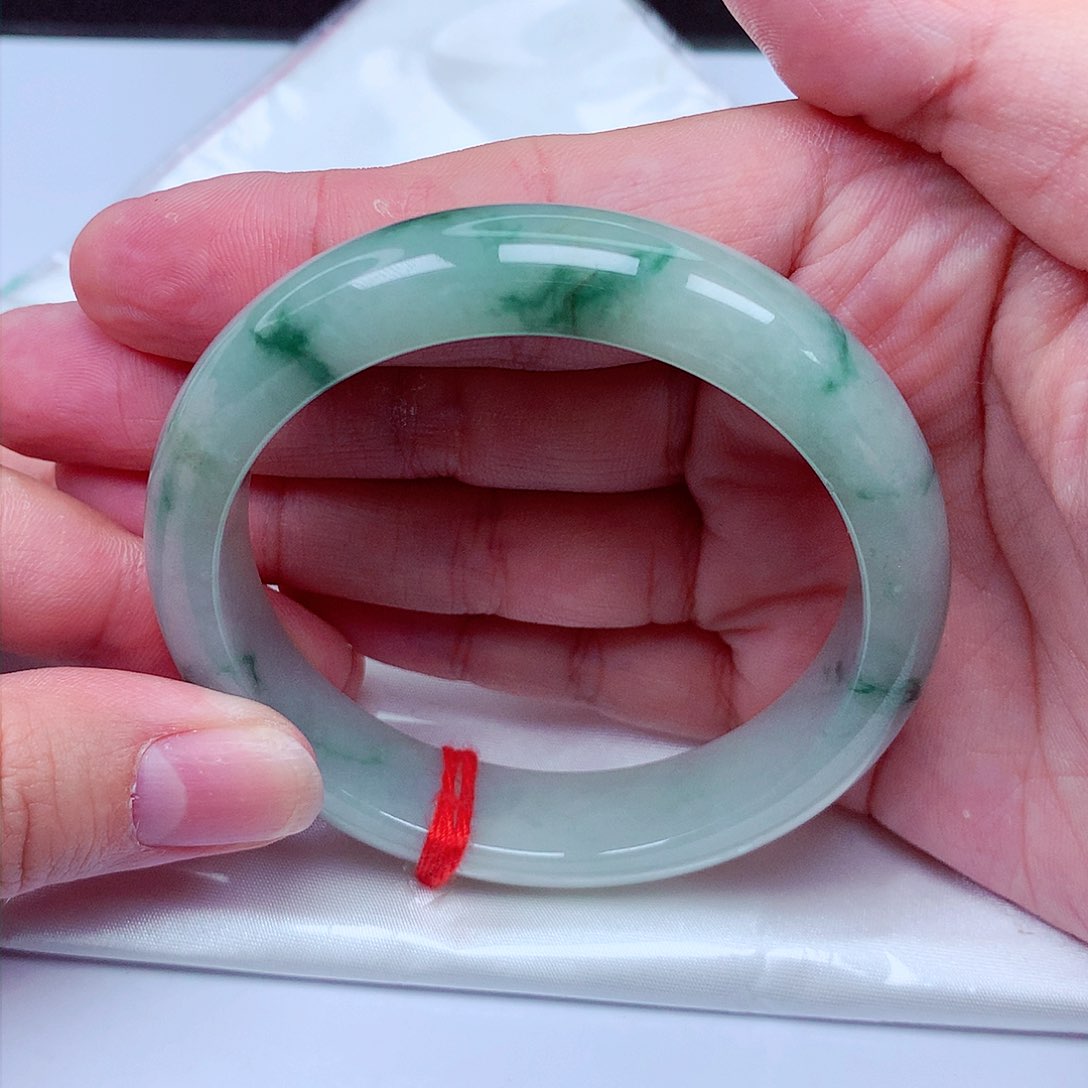 翡翠手镯未镶嵌用****655 56圈