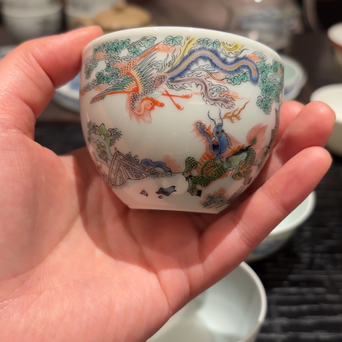 摆件嘻**哈景德镇陶瓷自牧堂麒麟