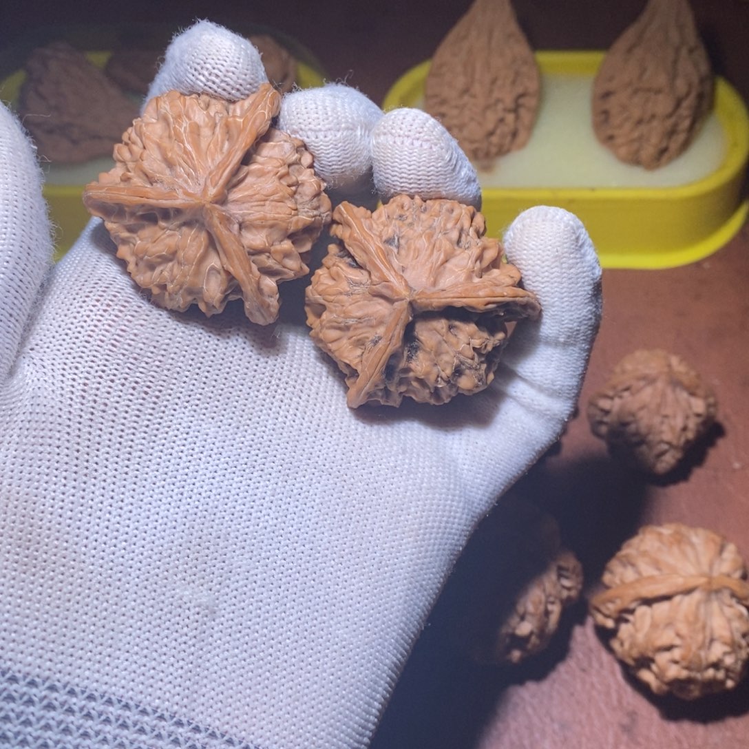 文玩核桃福利盘山三棱42