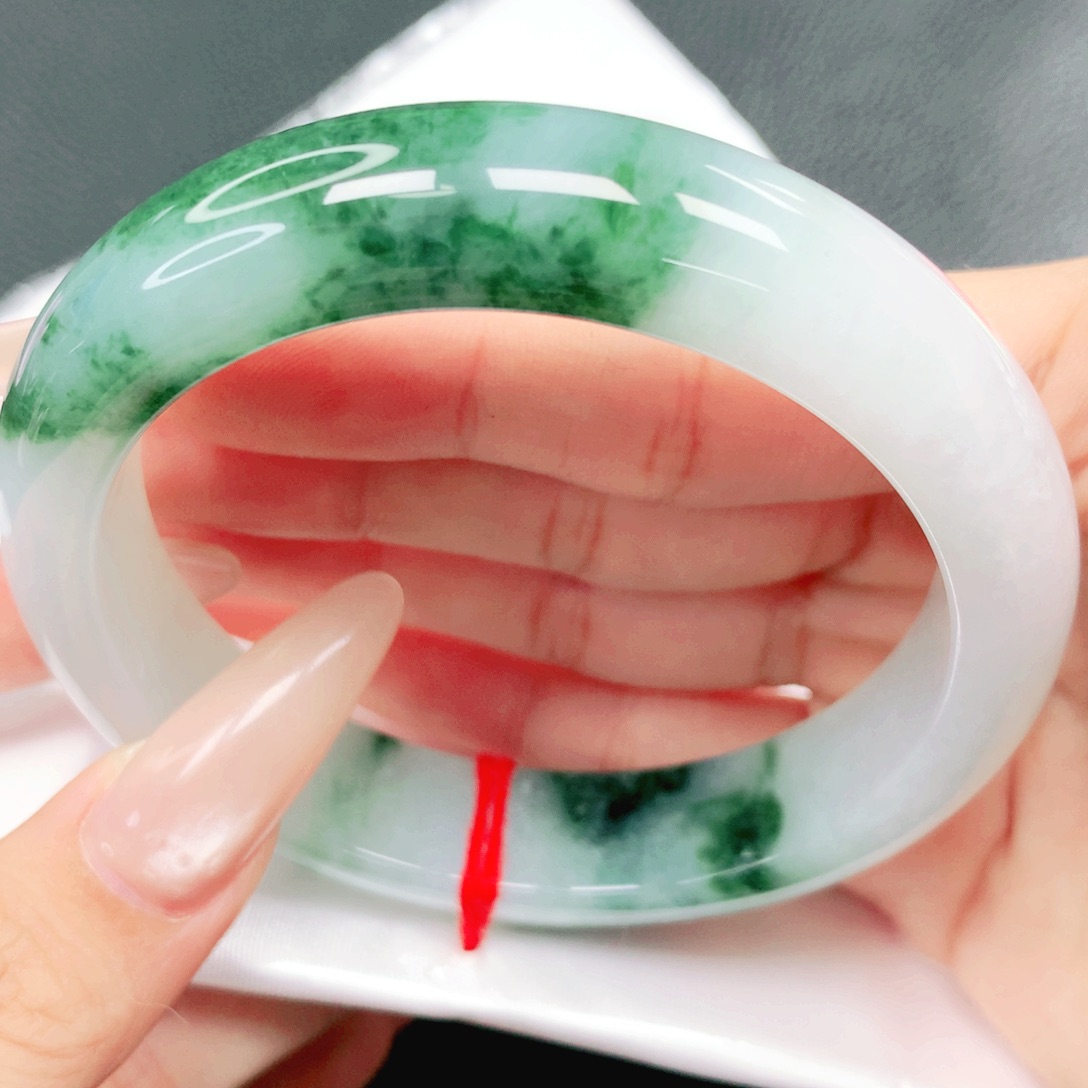 翡翠未镶嵌手镯61