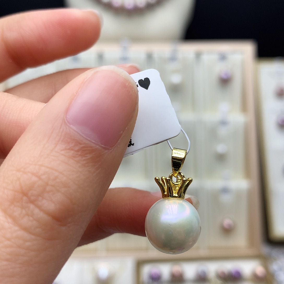 淡水珍珠合金颈饰