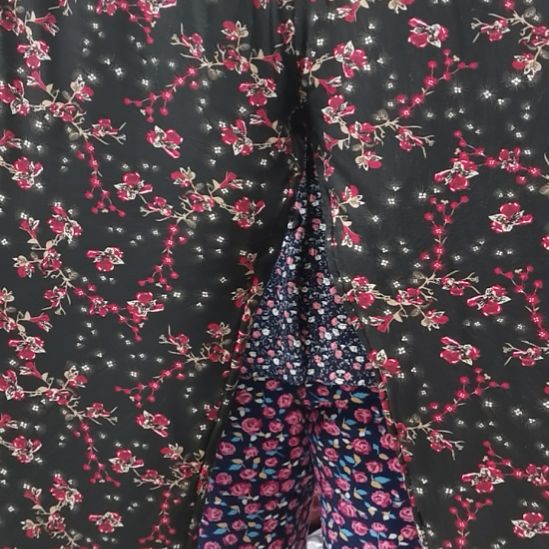 背心2X黑色红棉裤