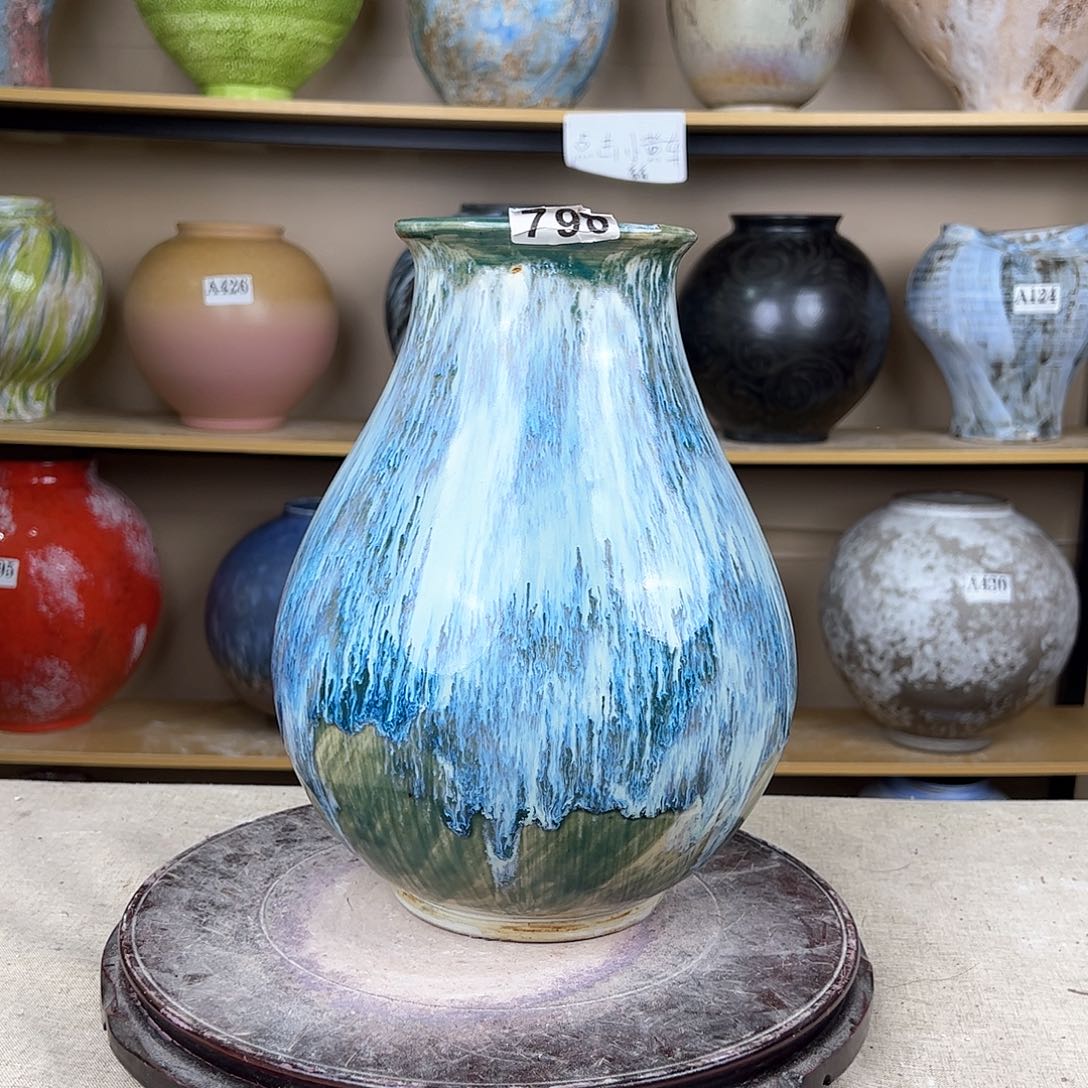 陶瓷798花瓶摆件创意的