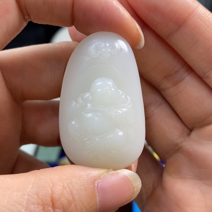 g***n和田玉未镶嵌颈饰