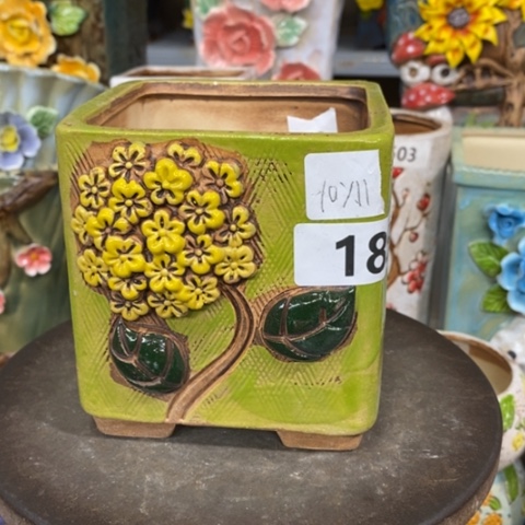 【闪购商品】红陶粗陶材质多肉花盆