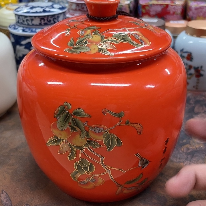 陶瓷罐茶叶罐密封罐储物罐