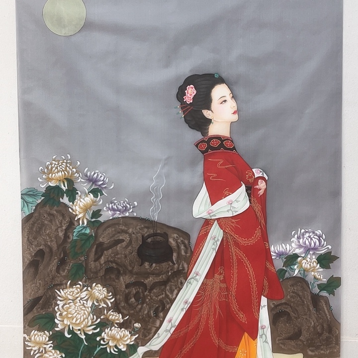 国画国画作品工笔画作品欣赏作品