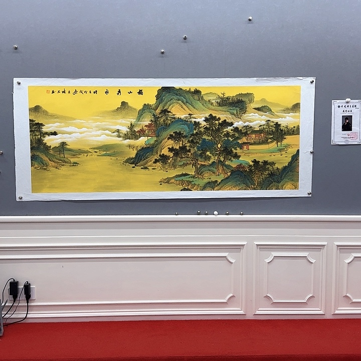 国画书法作品多次参加