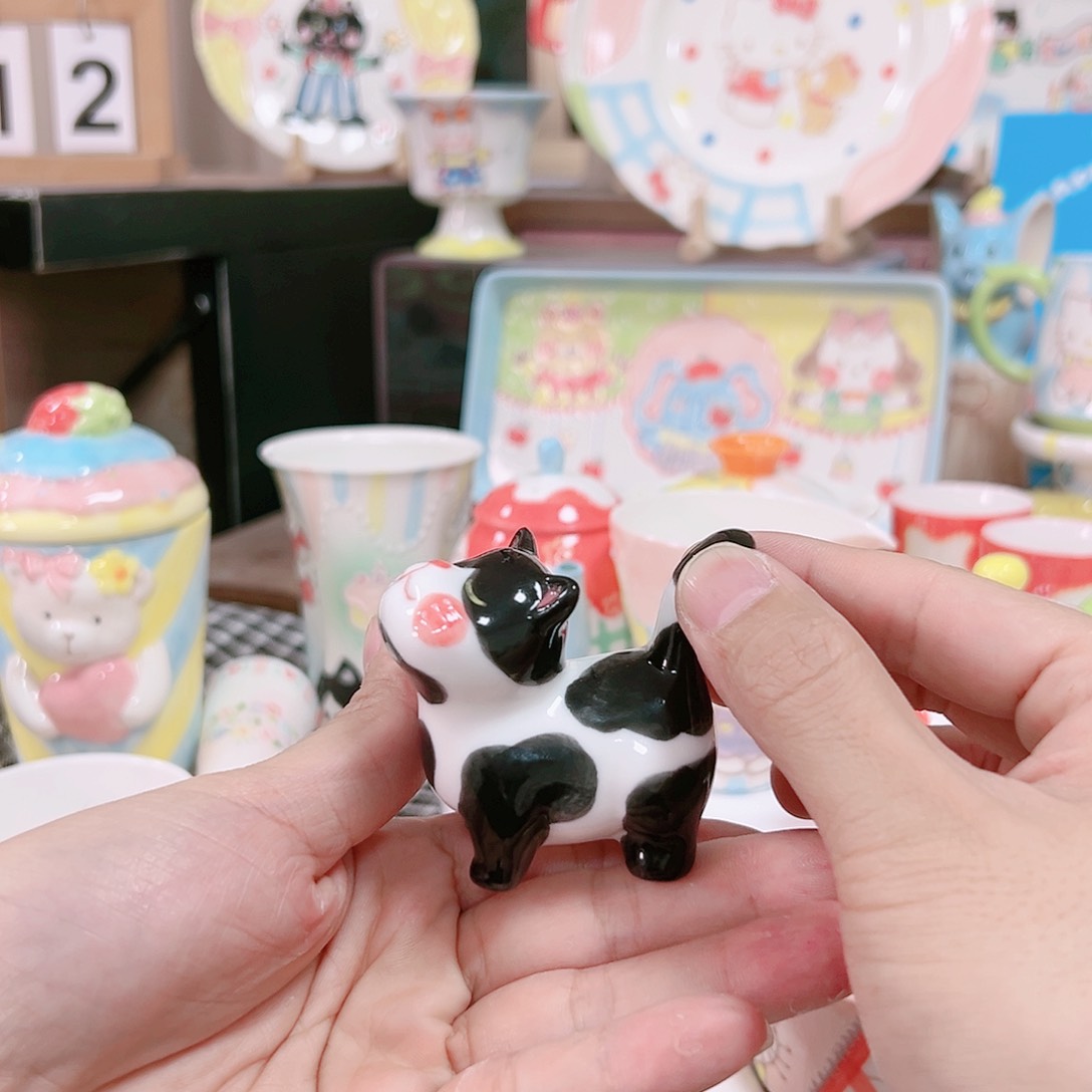可爱陶瓷高温手作