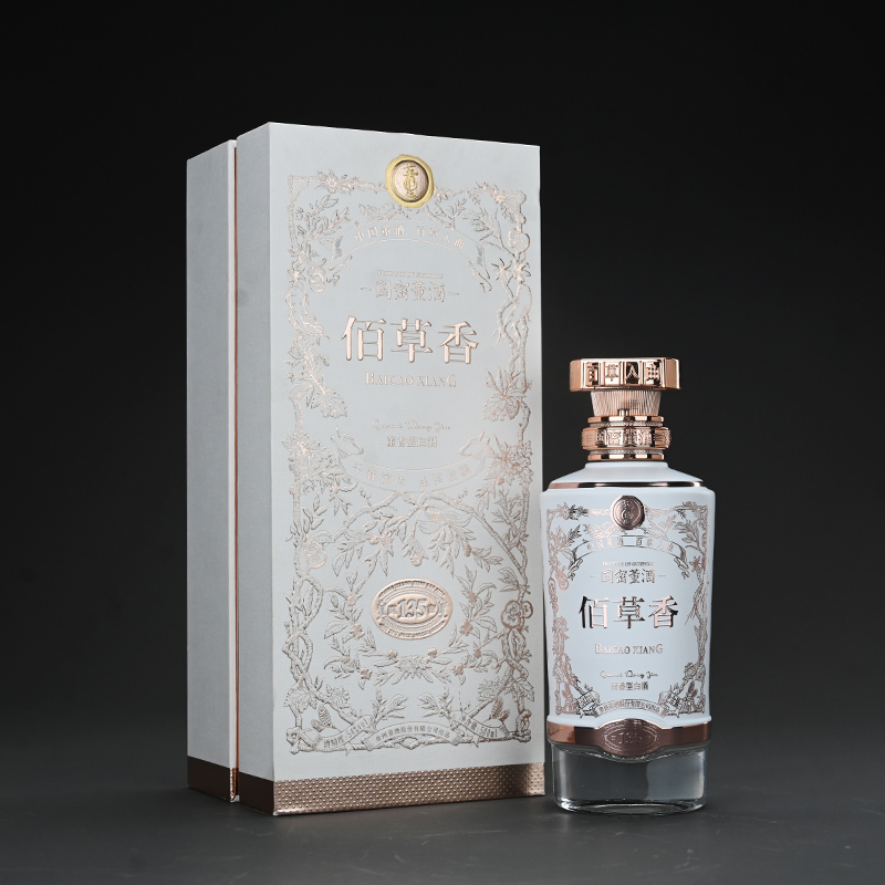 董酒佰草香【年份随机发】 董香型白酒-54度500ml